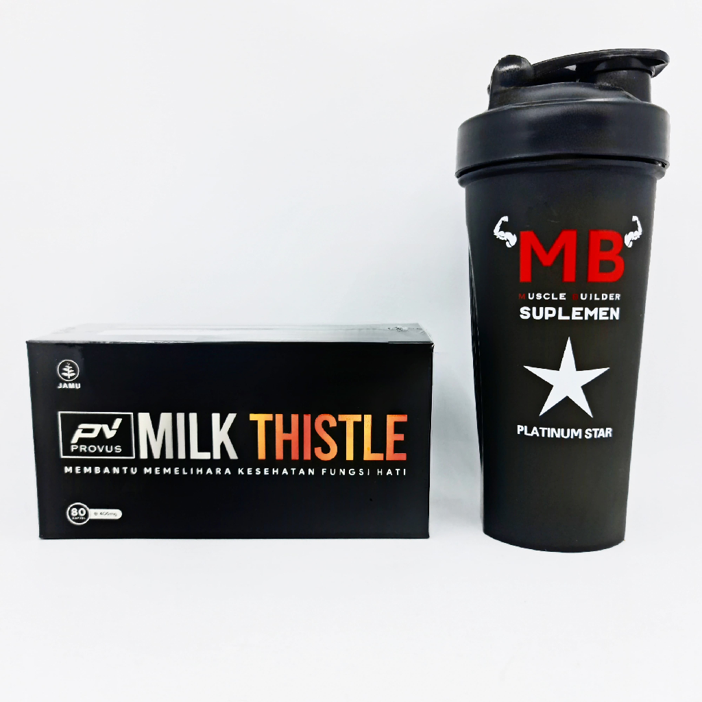 Milk Thistle Provus 80 caps MilkThistle  SUPLEMEN HATI SUPPLEMENT LIVER Liv52 Liv 52 Isolate Matrix 