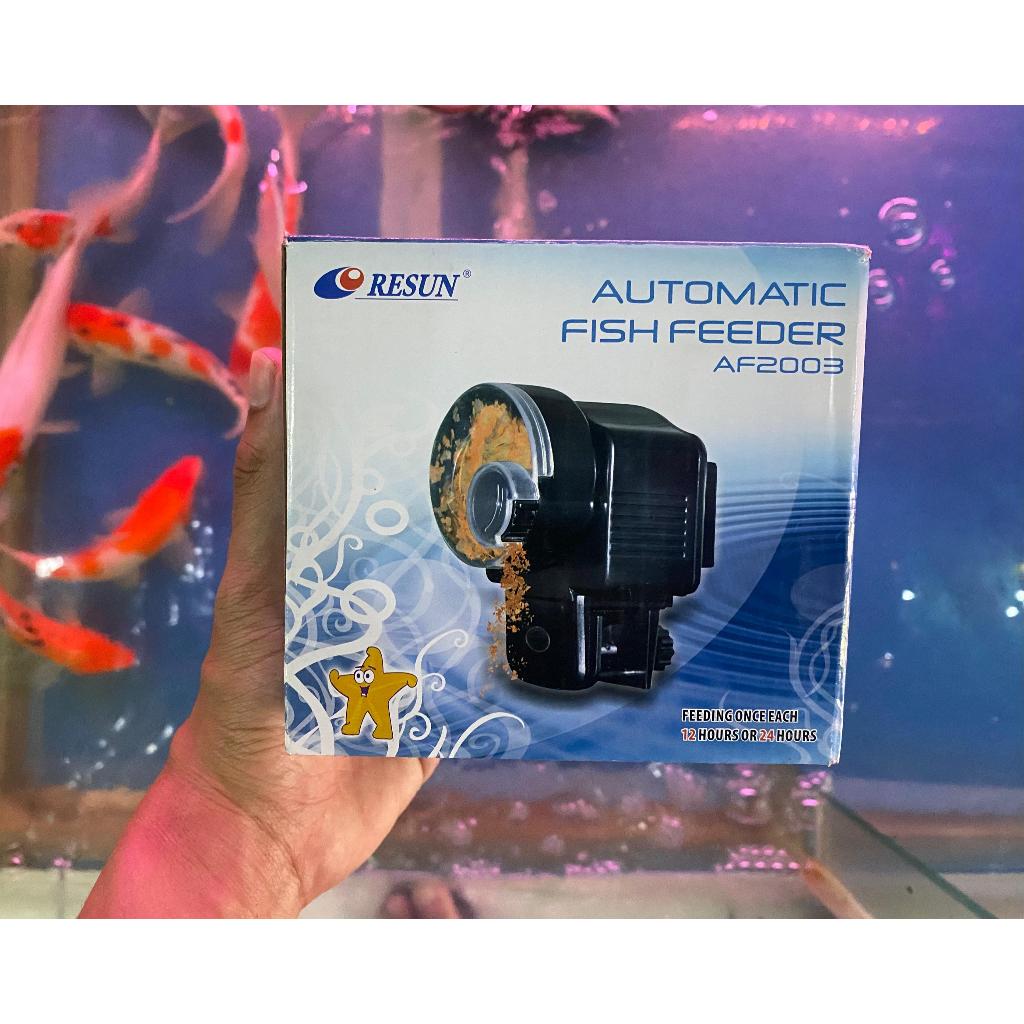 Pemberi Pakan Ikan Otomatis Resun Automatic Fish Feeder AF 2003