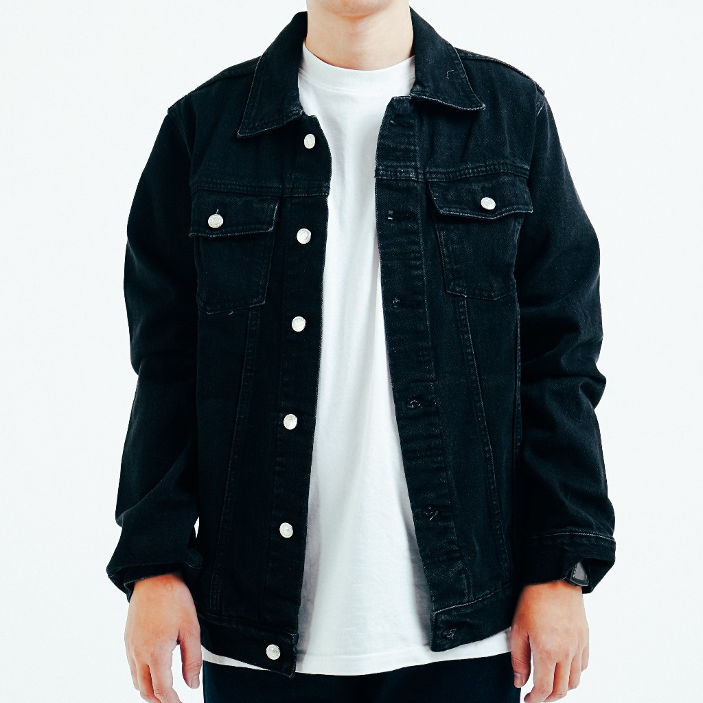 Port Replay Jaket Jeans Pria Denim Trucker Rushland Type III 13oz