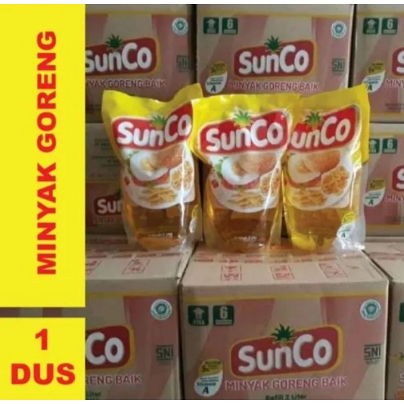 

Sunco Minyak Goreng Refill 2liter 1 Dus