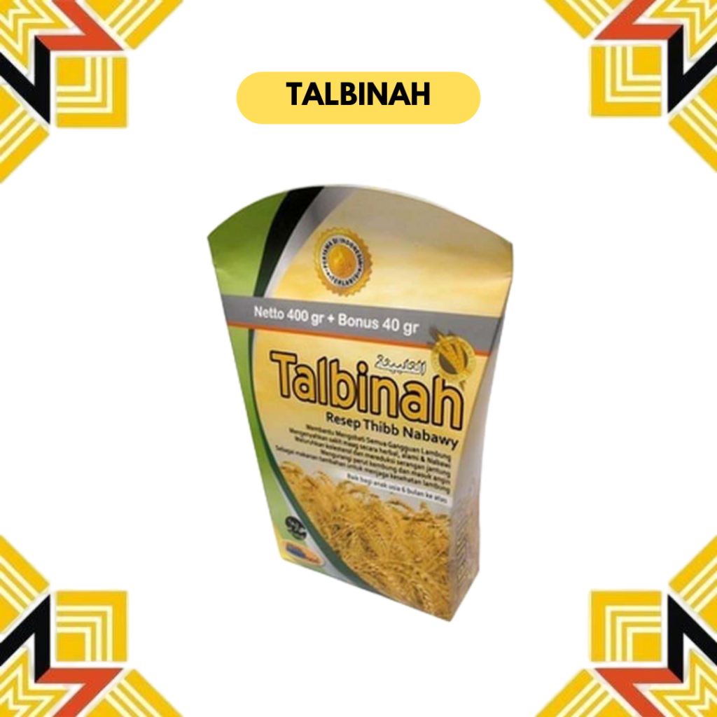 

TALBINAH - SOLUSI MINUMAN SEHAT UNTUK KELUARGA