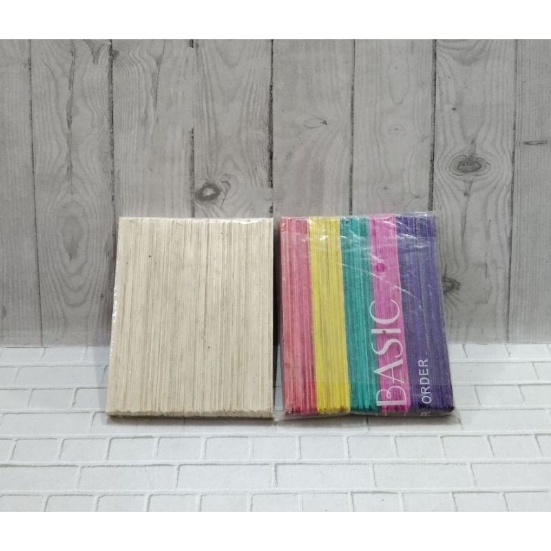 STIK ES KRIM KAYU / STICK KAYU / STIK ES KRIM WARNA