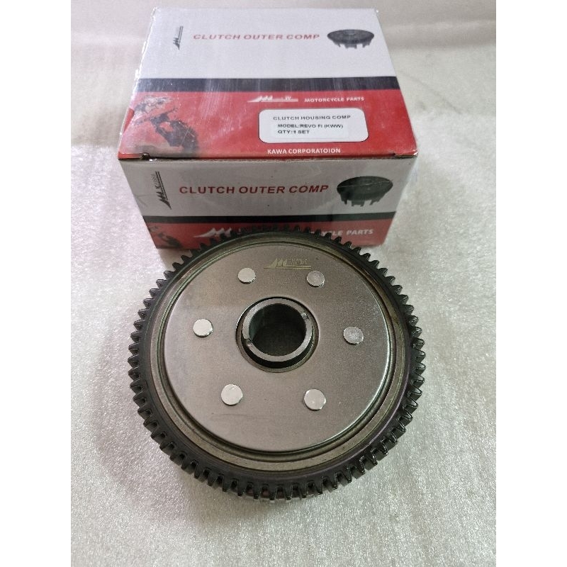 RUMAH KOPLING DAN GIGI GENDENG REVO 110 FI (KWW)