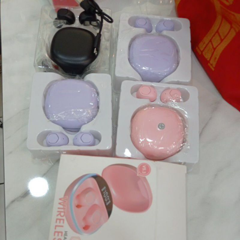 headset earphone wireless blotooth M13 musik