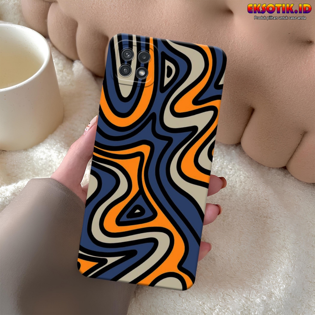 Case Samsung A22 5G - Casing Samsung A22 5G - Fashion Case - Silikon Samsung A22 5G  - Motif Keren D