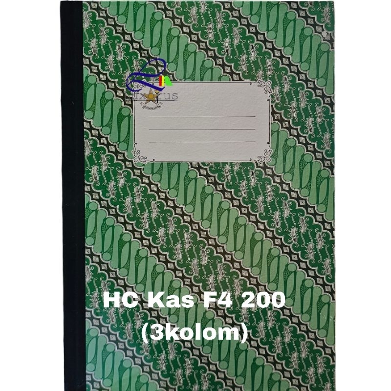 

Buku KAS Hard Cover Folio 200 - 3 Kolom