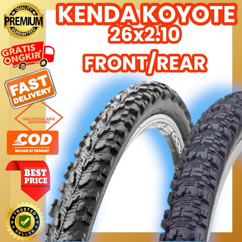 (( TIRE KOYOTE 26 x 2.10 )) Ban Luar Sepeda MTB Kenda 26 inch Kenda Koyote 26inc Rear Front