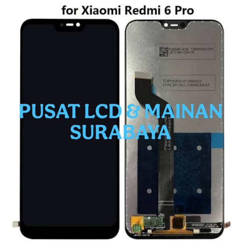 LCD TOUCHSCREEN REDMI NOTE 6 PRO / NOTE 6 - ORI COMPLIT