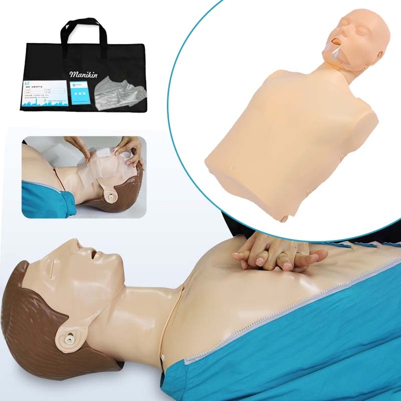[COD] Phantom CPR Setengah Badan Manekin CPR Alat Pelatihan Pertolongan Pertama Manikin Rjp Silikon 