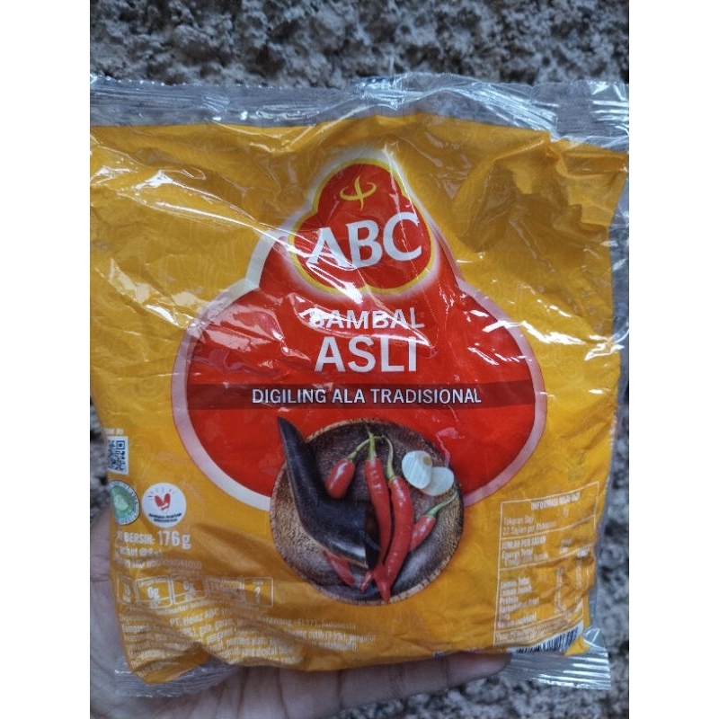 

ABC Saus Sambel Asli 1 Pack isi 22 Sachet