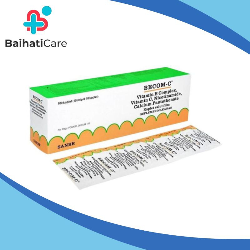 BECOM-C sanbe multivitamin 1Box 100tablet