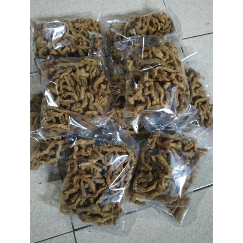 

usus ayam crispy 250grm termurah