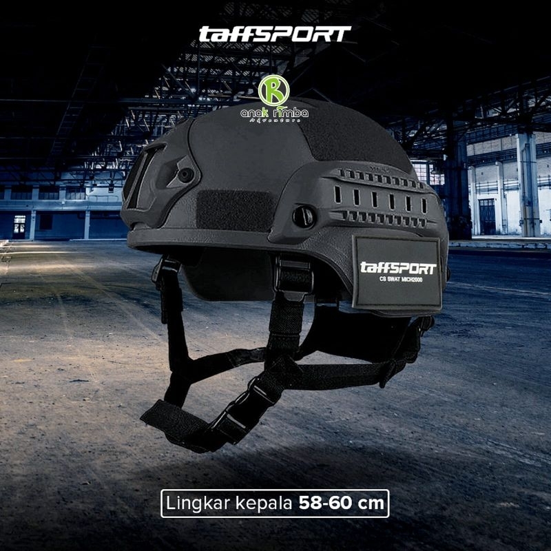 HELM TACTIKAL TAFFSPORT HELM AIR SOFT GUN