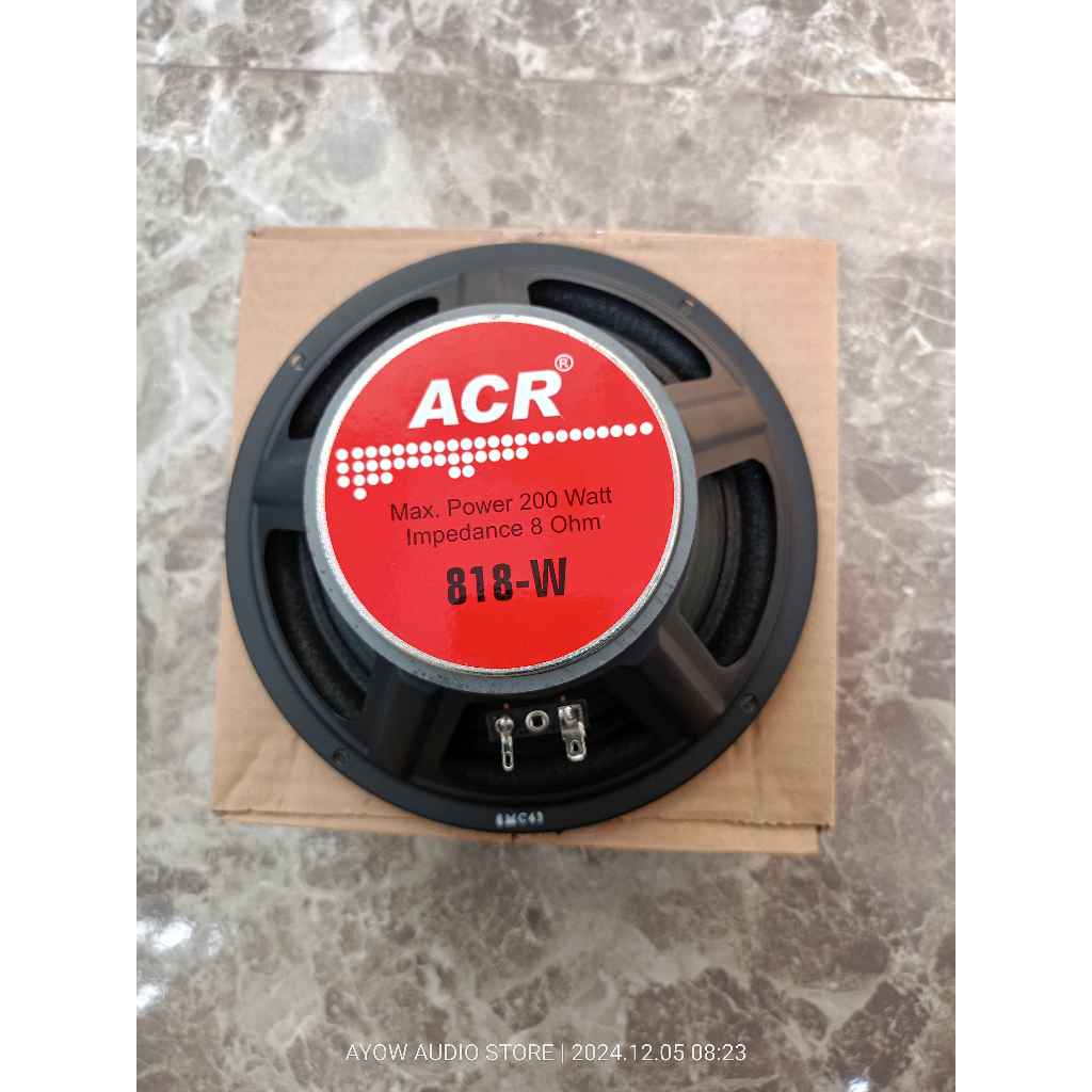 ACR 8in Wofer 818-W Speaker Original