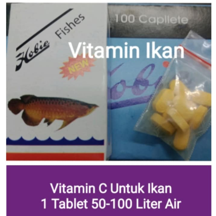 Hobie Fishes Original Vitamin C Ikan