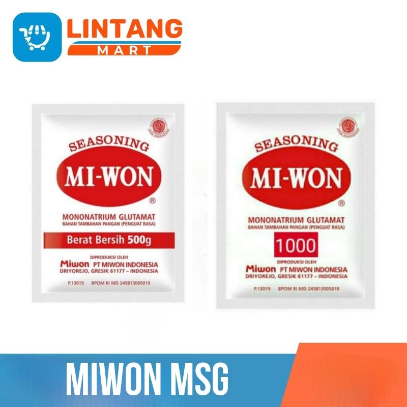 

✨️LINTANGMART✨️ MIWON MSG UKURAN 1000GR DAN 500GR