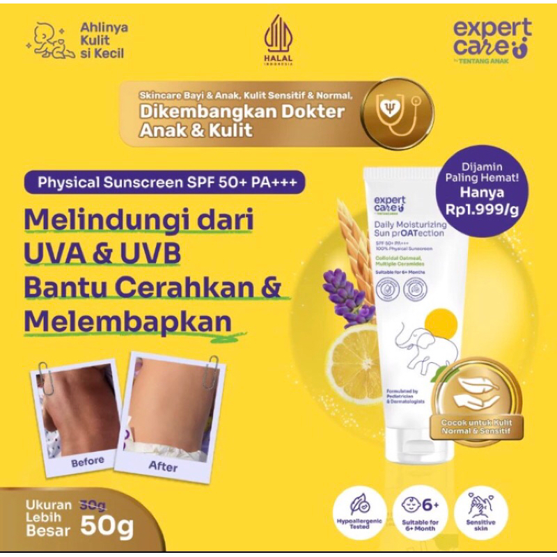 Expert Care Sun Block Lotion untuk anak isi 50 gram