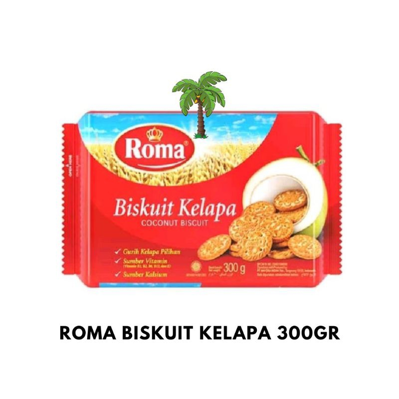 

Roma Biskuit Kelapa 300gr