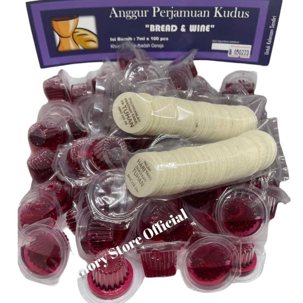 

Anggur Perjamuan BW cup dan Hosti AYAT isi 100pcs (BW Ayat isi100)