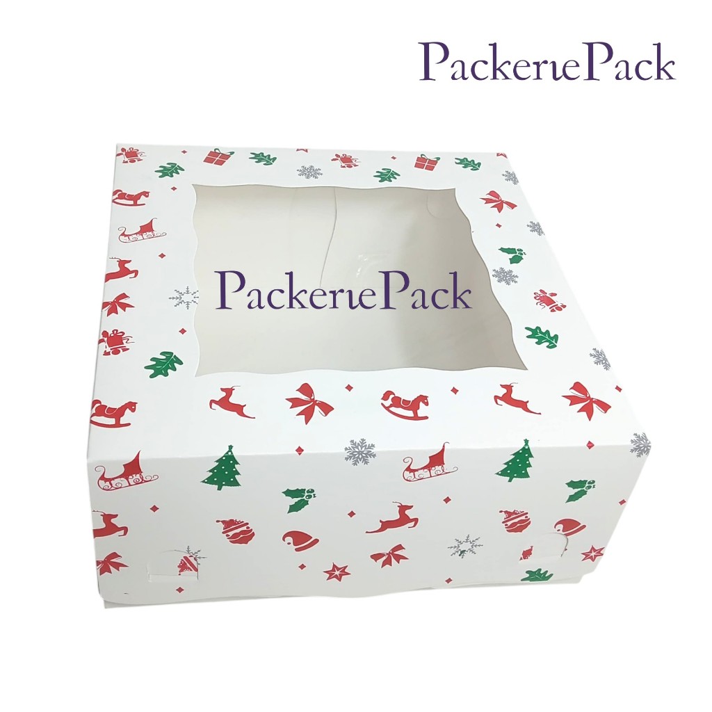 

Dus Kotak Kue Ivory Natal 20X20X8cm Putih Natal Premium Jendela 20 x 20 x 8 (10 Pcs)