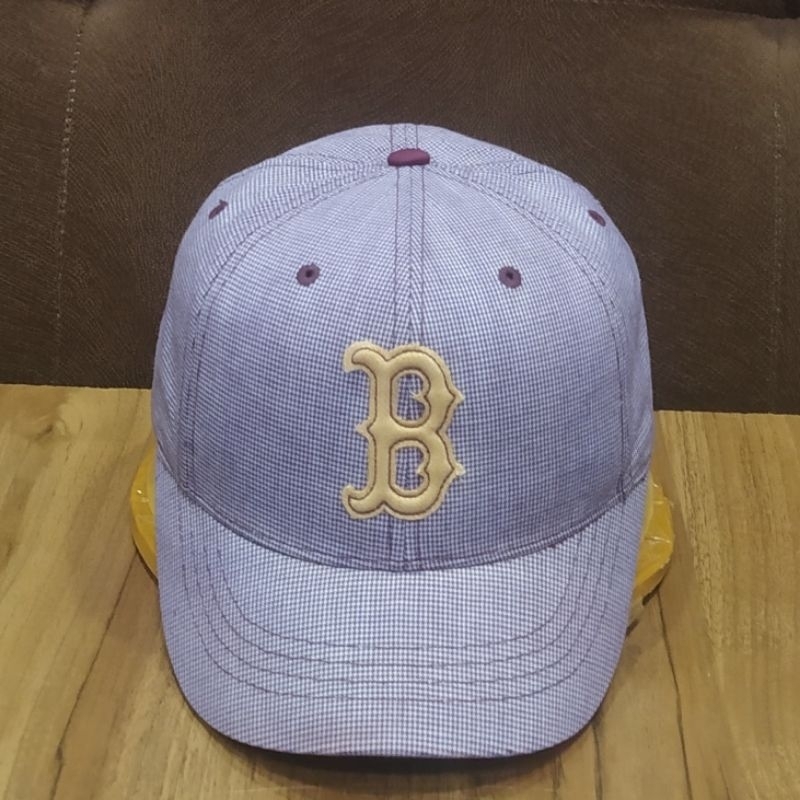 TOPI MLB BOSTON VISOR PENDEK ORIGINAL CAPS