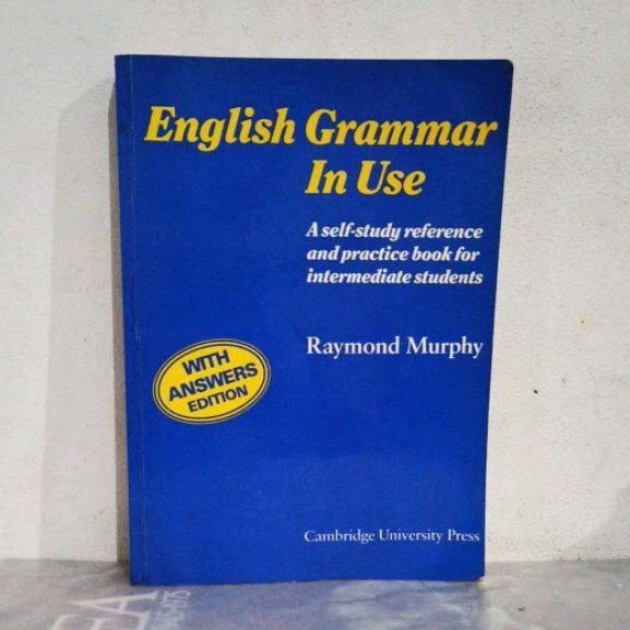Buku Original English Grammar in Use WITH ANSWERS Raymond Murphy Bekas