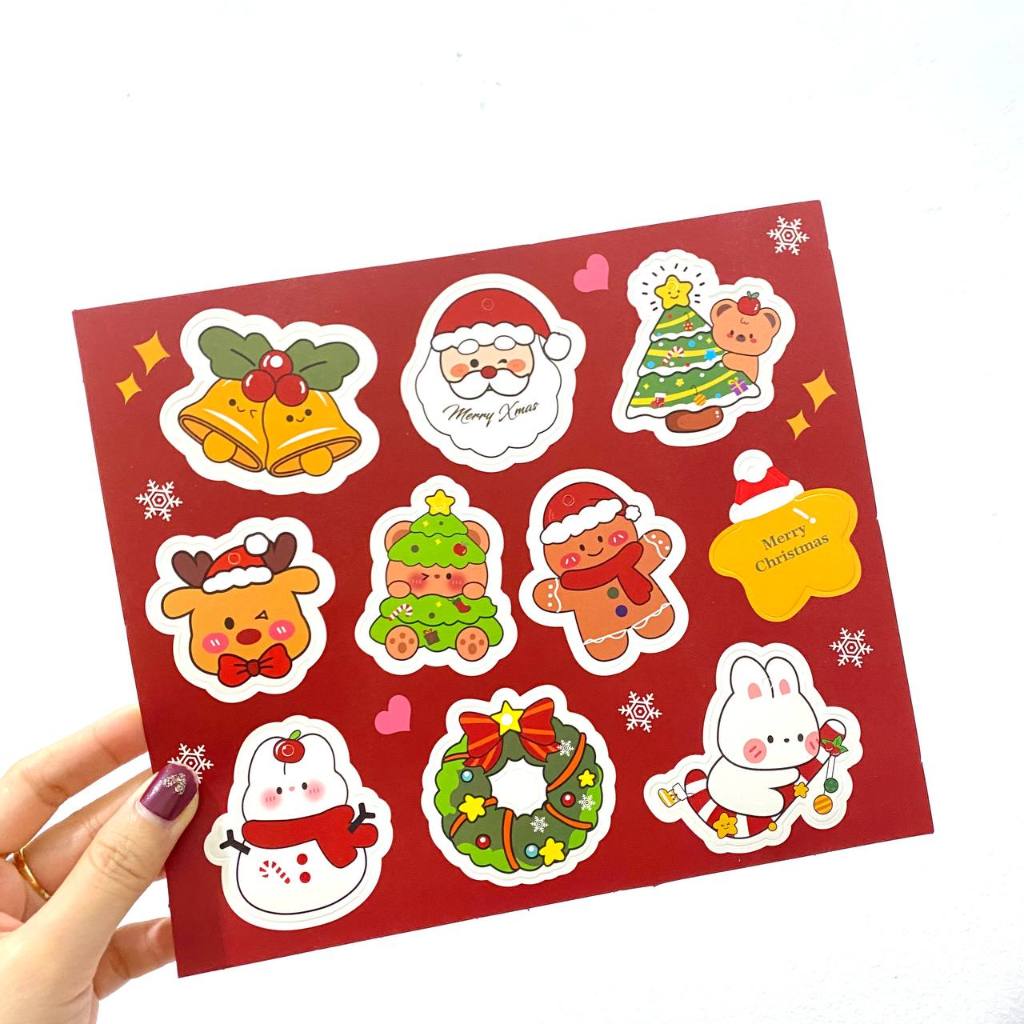 

ISI 10 ITEM HANG TAG NATAL CHRISTMAS GANTUNGAN XMAS