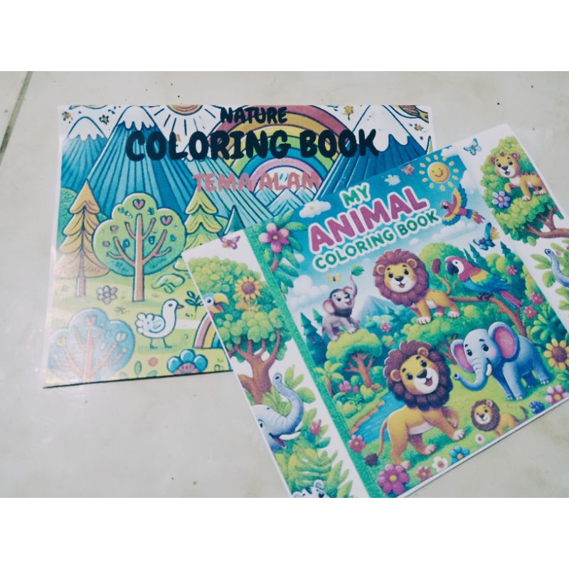 

Paket 2 Buku Mewarnai Anak