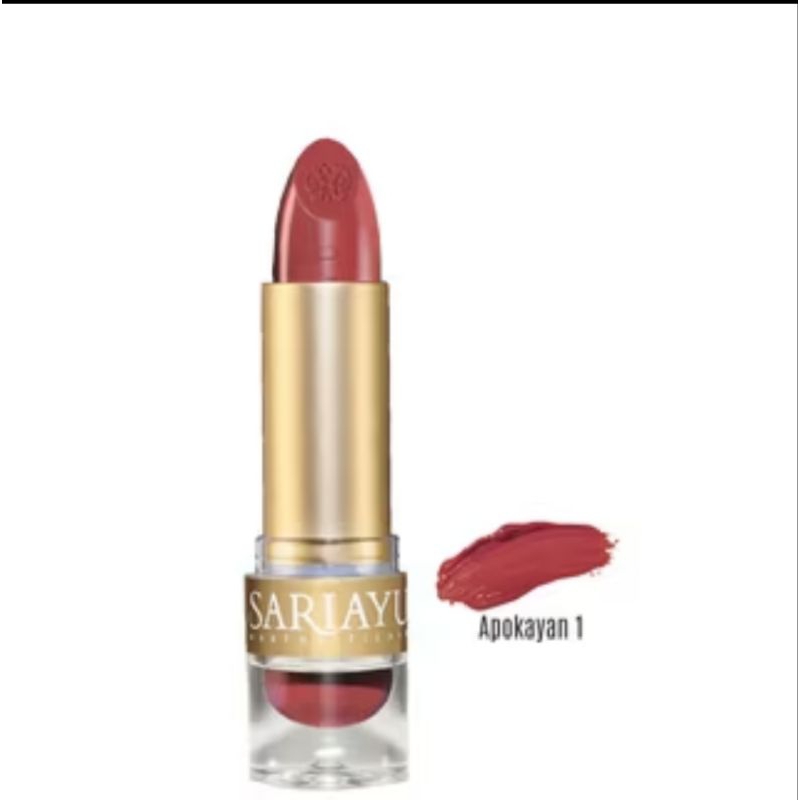 Sariayu Lipstick Gold APOKAYAN 01