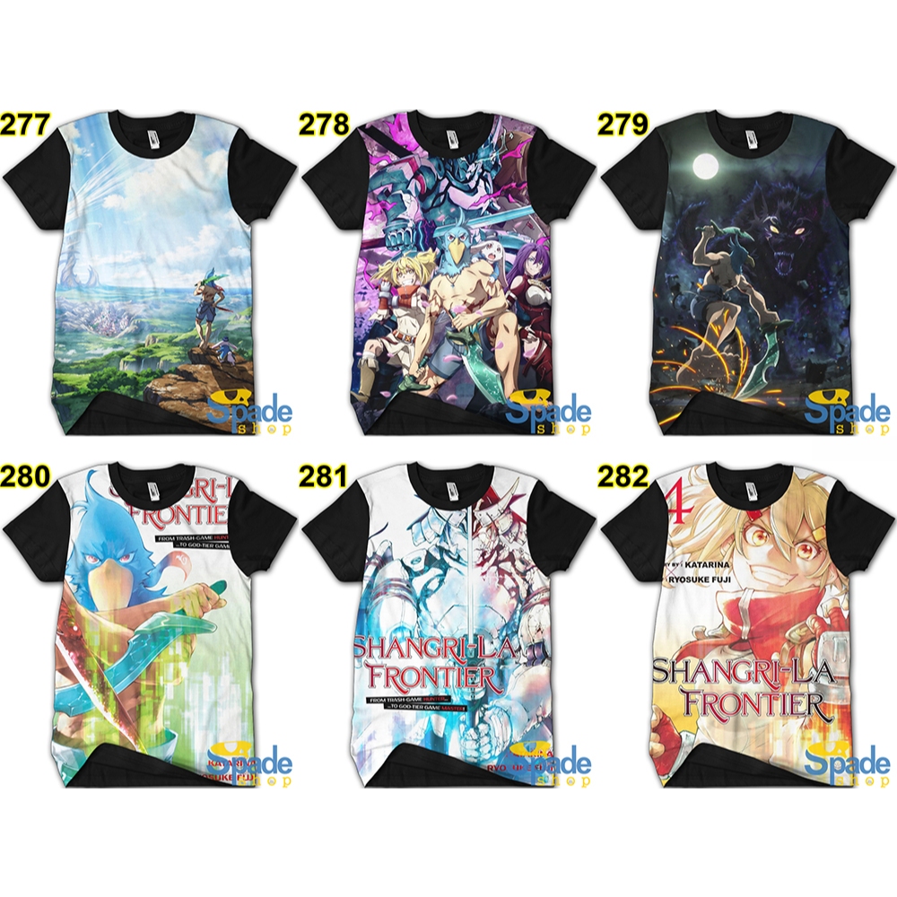 Kaos Shangri la frontier kaos anime sunraku wathermon oikatzo kaos shangrila frontier kaos distro an