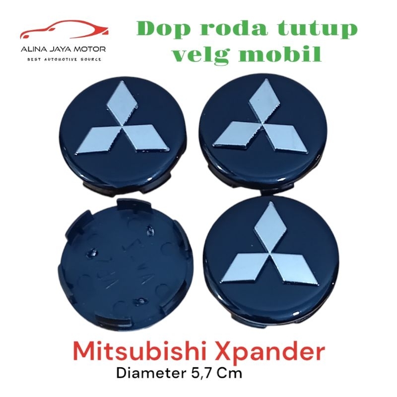 Dop tutup roda velg mobil Diameter 5.7 CM untuk Mitsubishi Xpander