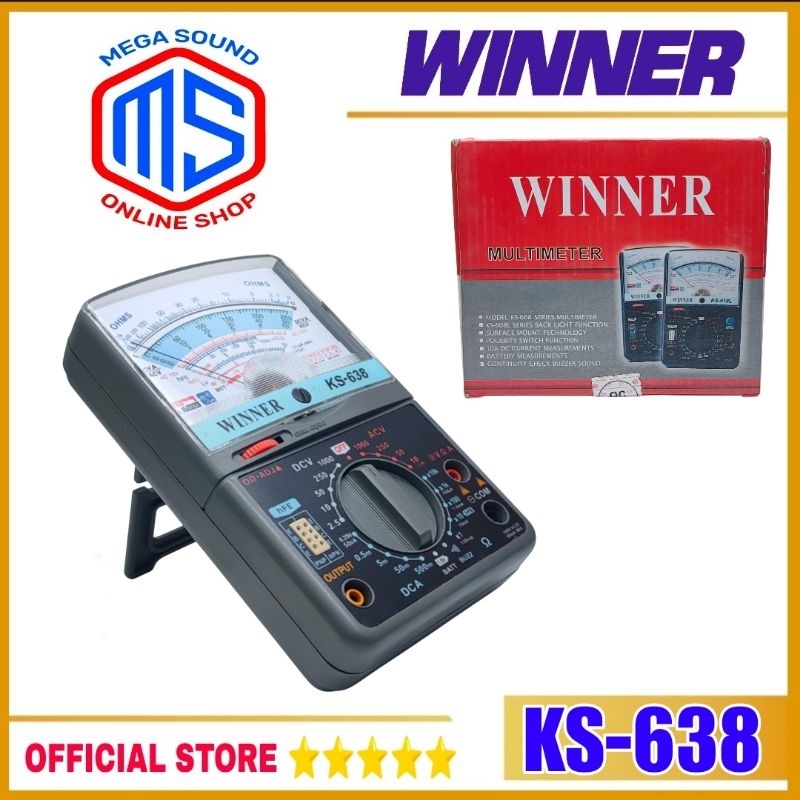 Multitester AVOMETER Tester Analoq Winner KS-638