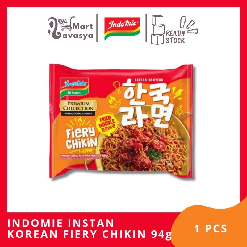 

INDOMIE GORENG KOREAN FIERY CHIKIN 94g - 1 PCS - KOTA BANDUNG - LAVASYA MART