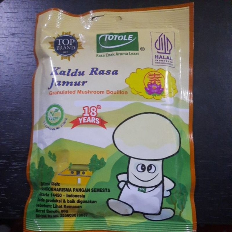 

Totole Kaldu Jamur 80g
