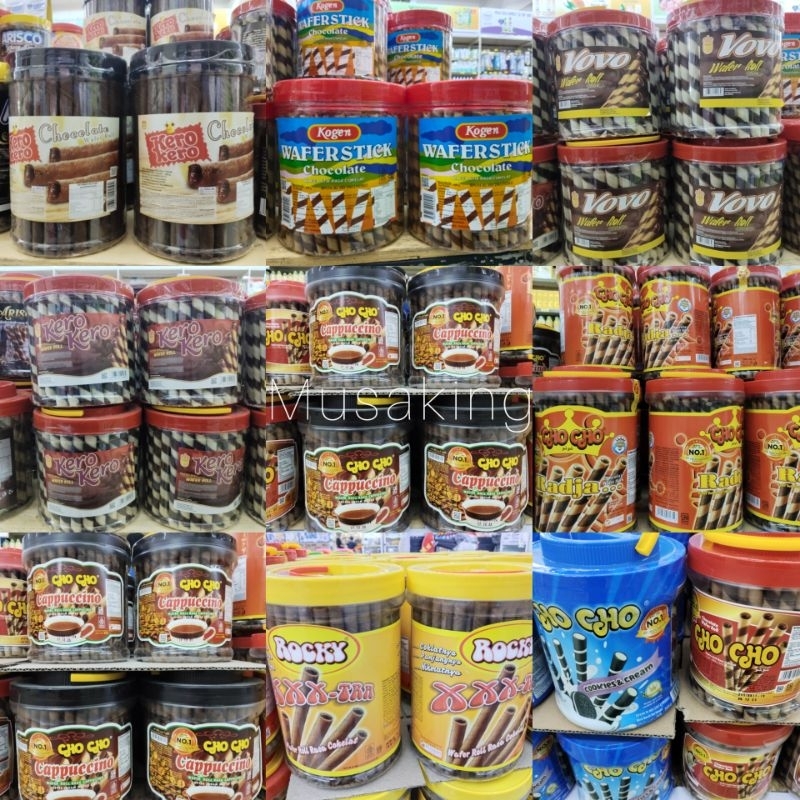

Astor Wafer Roll Snack Lebaran Rocky Kero Kero Cho Cho