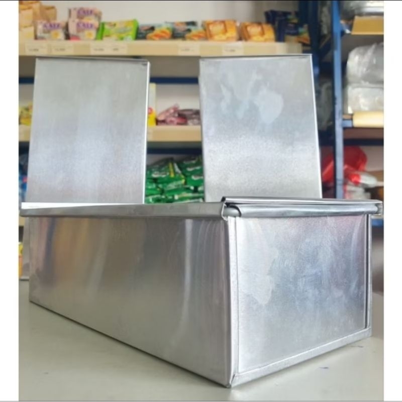 Loyang Roti Tawar Tutup 20 x 11 x 7 Cm / Loyang Roti 20Cm / Loyang Roti Tawar 20Cm