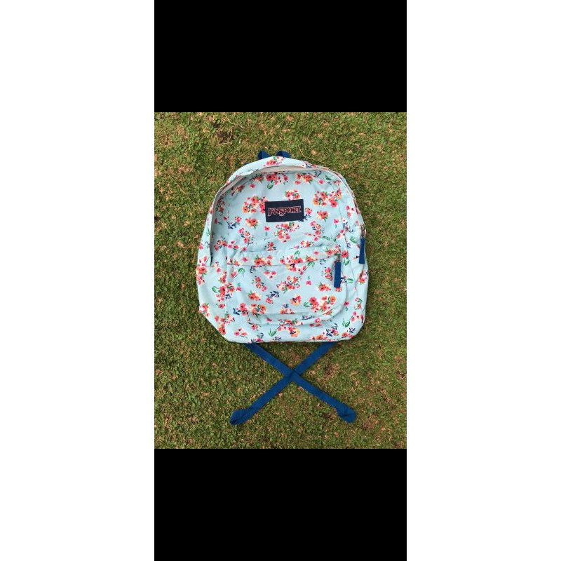 Jansport motif bunga