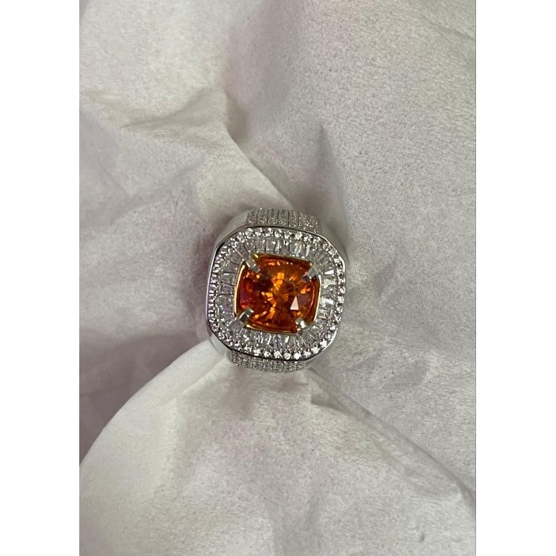 Natural gems Orange Safir