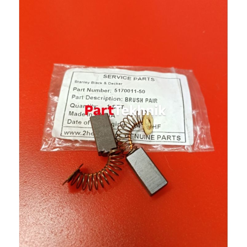 Carbon brush STPT600 Stanley original for Blower. Carbon brush Stanley STPT600 original