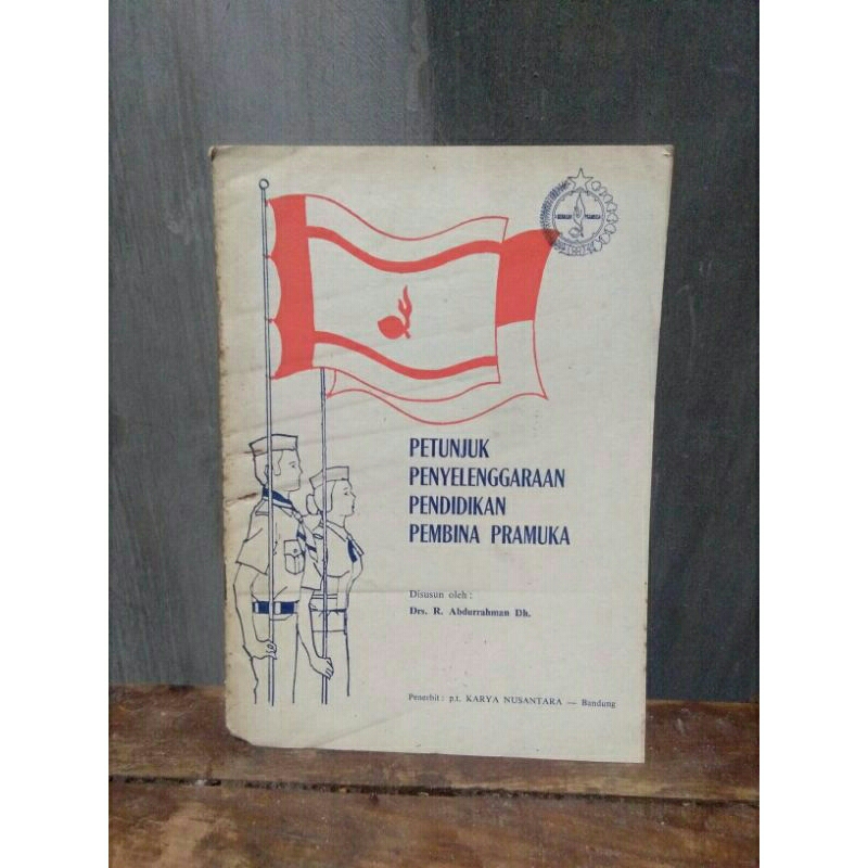 buku petunjuk penyelenggaraan pendidikan pembina pramuka