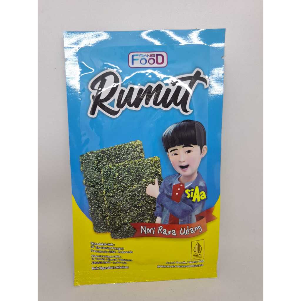 

Rans Rumut Seaweed Nori 10gr Aneka Rasa