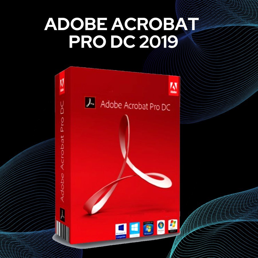 Adobe Acrobat Pro DC 2019 Original 1 PC Lifetime Key