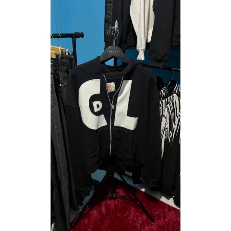 Zip Hoodie CDL Black