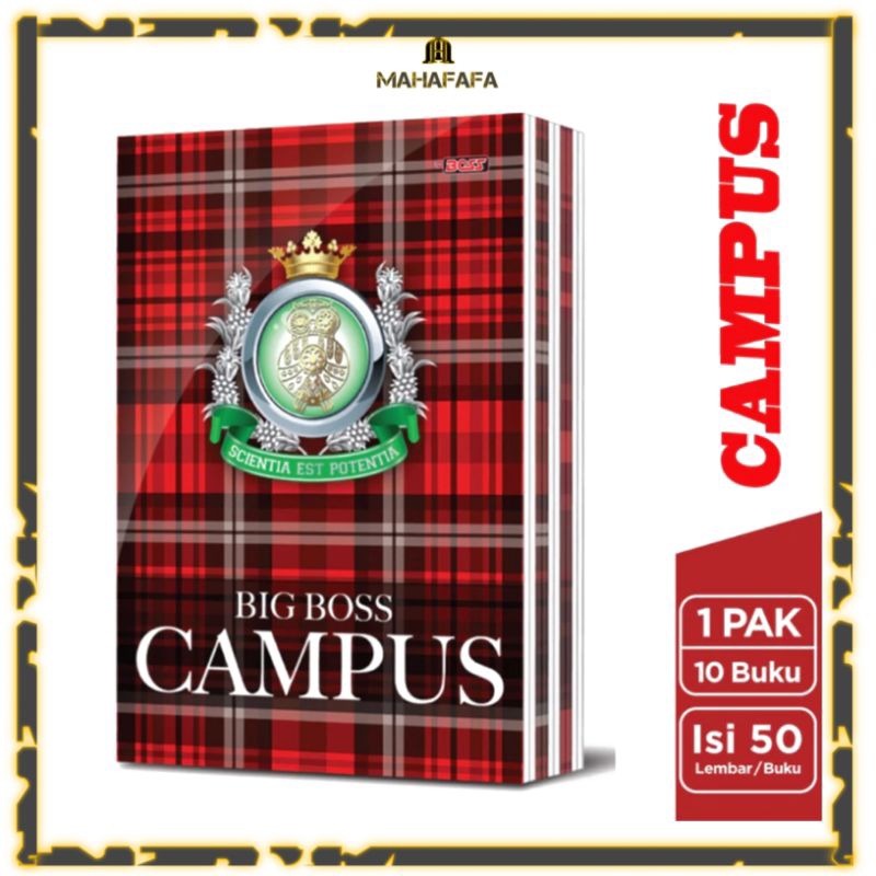 

Ay00! Buku Tulis BigBoss Isi 50 Lembar [1 Pack = 10 Buku]