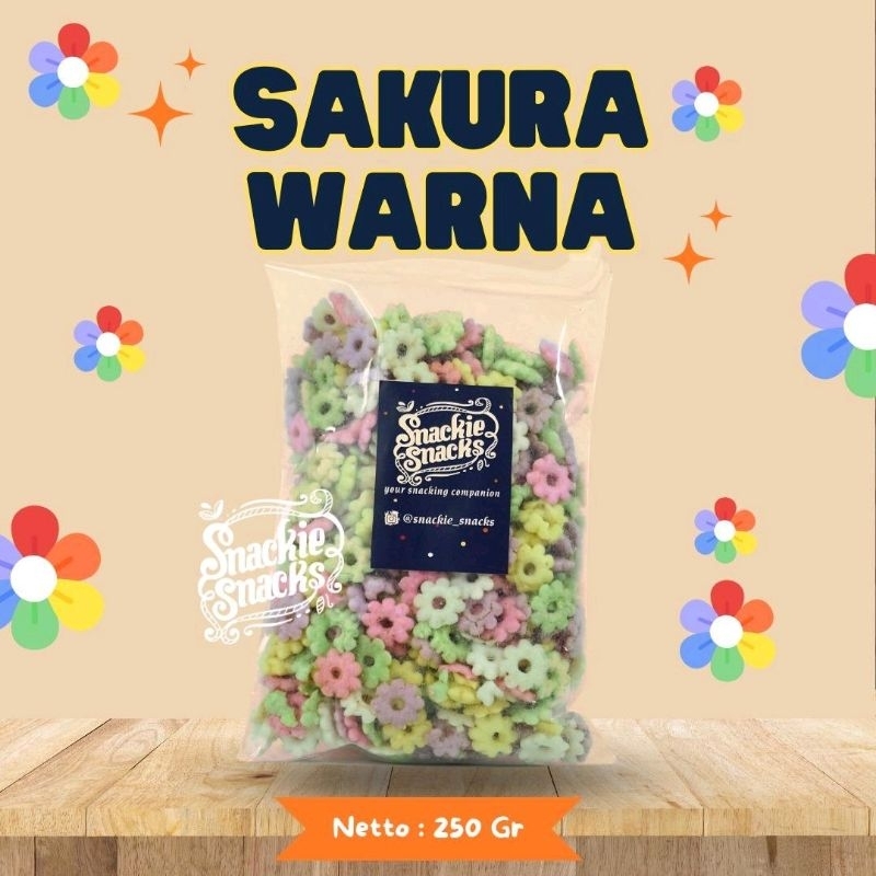 

SAKURA WARNA 250 G GURIH ENAK MURAH