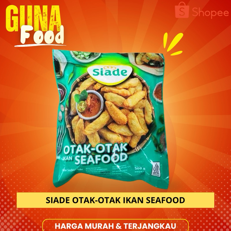 

SIADE OTAK-OTAK IKAN SEAFOOD | Fish cake [500Gram]