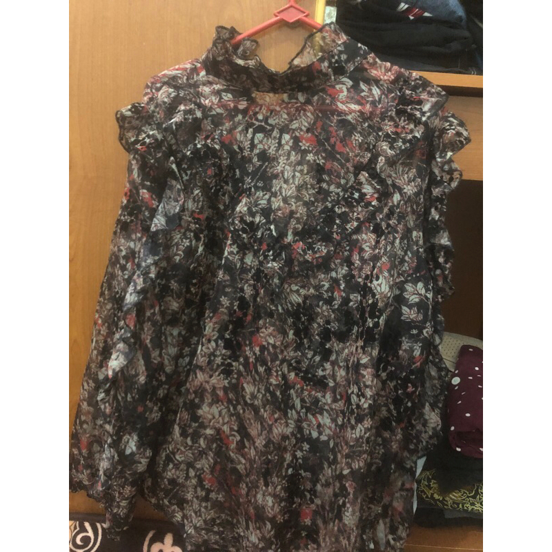 Preloved sifon kemeja korea