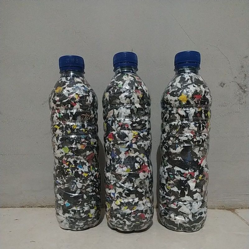 Ecobrik 600ml 200gram Botol Aqua