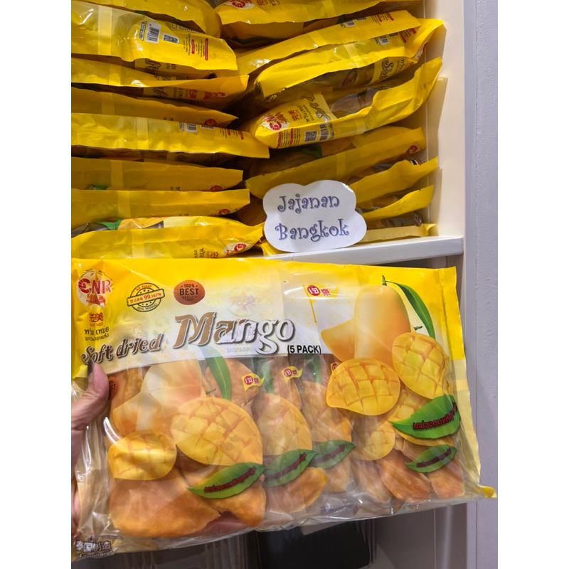 

Dried Mango Thailand WANMEI 500gr Manisan Mangga Bangkok