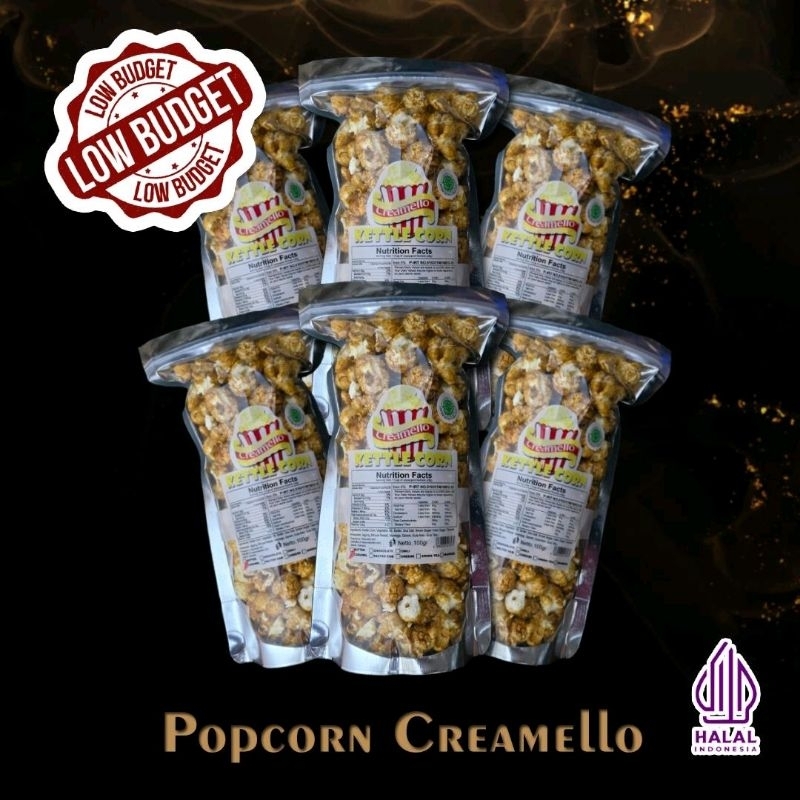 

Creamello Popcorn EKONOMIS Caramel (6 Bungkus)